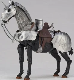 KT Project Takeya Shiki Jizai Okimono: 15th Century Gothic Equestrian Armor Silver