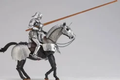 KT Project Takeya Shiki Jizai Okimono: 15th Century Gothic Equestrian Armor Silver