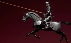 KT Project Takeya Shiki Jizai Okimono: 15th Century Gothic Equestrian Armor Silver