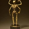 KT Project Takeya Style Jizai Okimono: Skeleton Color Ver.