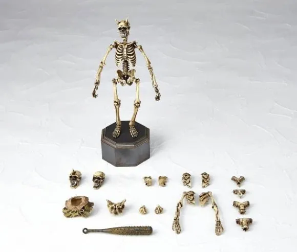 KT Project Takeya Style Jizai Okimono: Skeleton Color Ver.