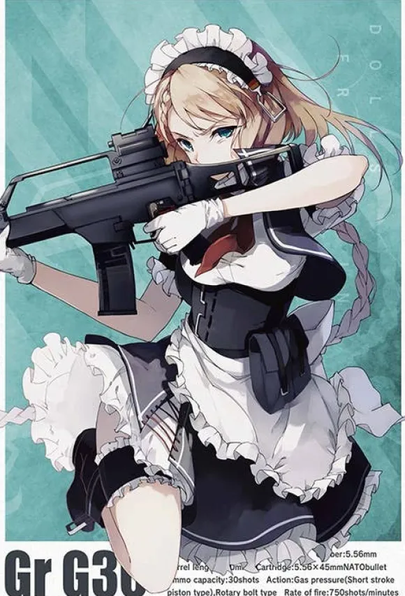 1/12 (LADF03) Girls' Frontline Gr G36 Type