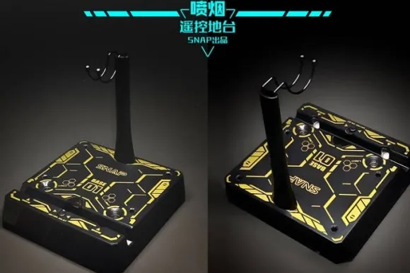 LED Smoke Stand 1/12, 1/6 Figure Compatible