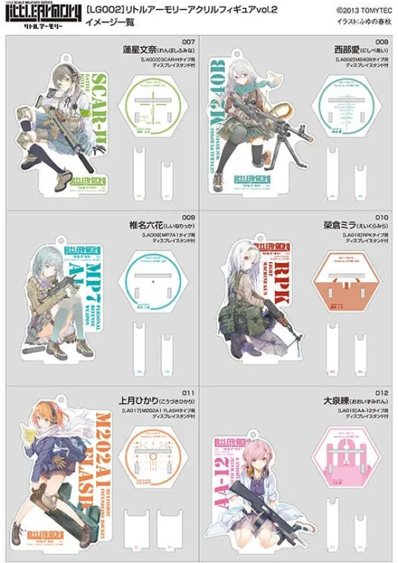 Little Armory Action Figure vol.2: 1Box (6pcs)