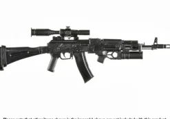 1/12 Little Armory [LA117] AK74M & GP25 Type