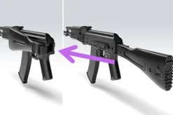 1/12 Little Armory (LA060) AK74M Type
