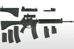 1/12 Little Armory [LA087] AR18 Type for Action Figures