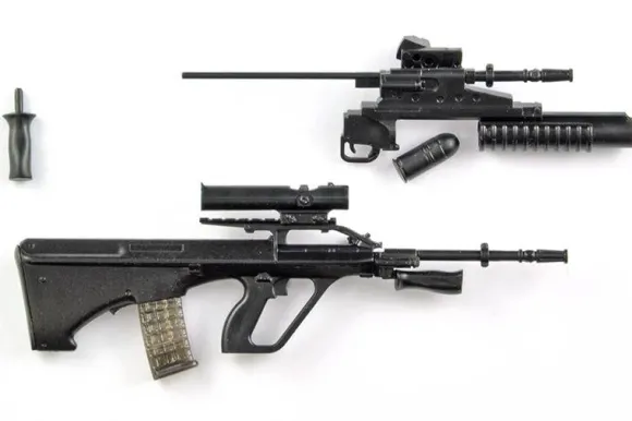 1/12 Little Armory (LA066) AUG A2 & M203 PI Type