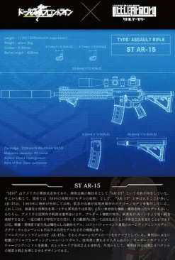1/12 Little Armory: [LADF24] Anime: Girls Frontline ST-AR15 Type