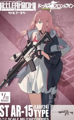 1/12 Little Armory: [LADF24] Anime: Girls Frontline ST-AR15 Type