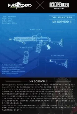 1/12 Little Armory: [LADF23] Anime: Girls Frontline M4 SOPMOD II Type