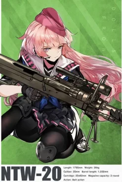 1/12 Little Armory [LADF33] Girls' Frontline NTW-20 type