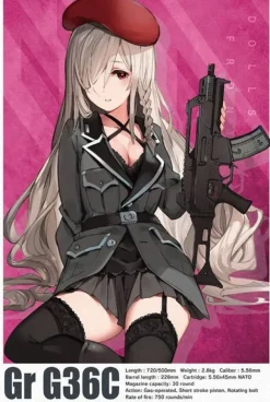 1/12 Little Armory [LADF28] Girls' Frontline Gr G36C Type