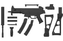 1/12 Little Armory (LADF07) Girls' Frontline UMP9 Type