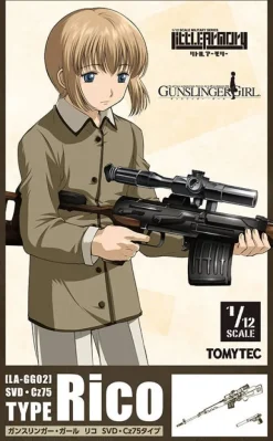 1/12 Little Armory [LA-GG02] GUNSLINGER GIRL Rico SVD / Cz75 Type