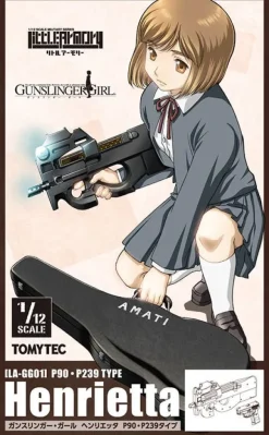1/12 Little Armory [LA-GG01] Gunslinger Girl Henrietta P90, P239 Type