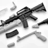 1/12 Little Armory LA025 M4A1 & M203 Type