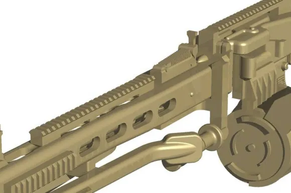 1/12 Little Armory (LA064) MG3KWS Type