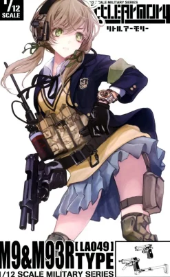 1/12 Little Armory (LA049) M9 & M93R Type