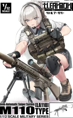 1/12 Little Armory [LA110] M110SASS Type