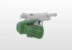Little Armory LAOP07: figma Tactical Gloves 2 Revolver Set (Green)