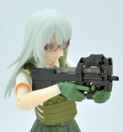 Little Armory LAOP07: figma Tactical Gloves 2 Revolver Set (Green)