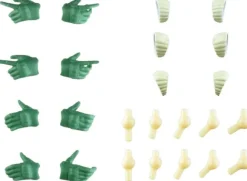 1/12 Little Armory [LA-OP10] Tactical Gloves for Sousai Shojo Teien (Green)