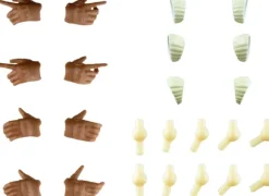 1/12 Little Armory [LA-OP09] Tactical Gloves for Sosai Shoujo Garden (Tan)