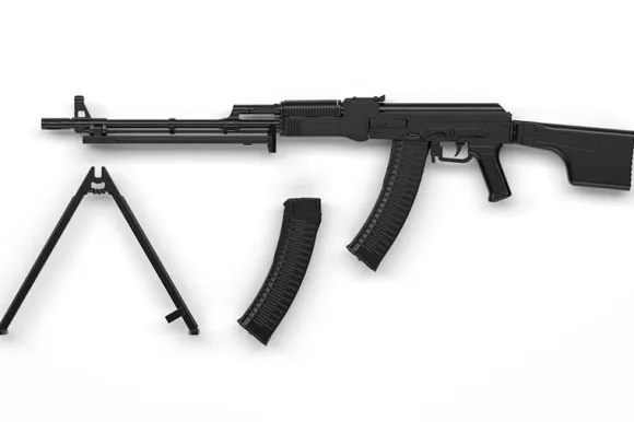 1/12 Little Armory (LA059) RPK74M Type