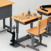 1/12 LittleArmory [LD011] Desk for Designated Defense High School & Grease Gun Set