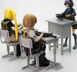 1/12 LittleArmory [LD011] Desk for Designated Defense High School & Grease Gun Set