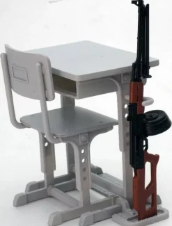 1/12 LittleArmory [LD013] Desk for Designated Defense High School