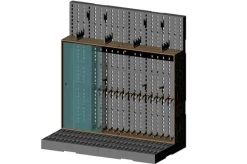 1/12 Little Armory [LD042] Gun Rack F Classical Gun Rack