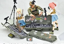 1/12 Little Armory [LD050] Military Hard Case C2 - Modular Inserts