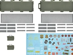 1/12 Little Armory [LD050] Military Hard Case C2 - Modular Inserts