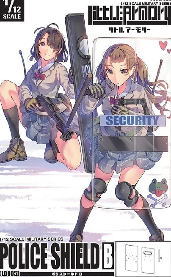 1/12 Little Armory (LD005) Police Shield B Type