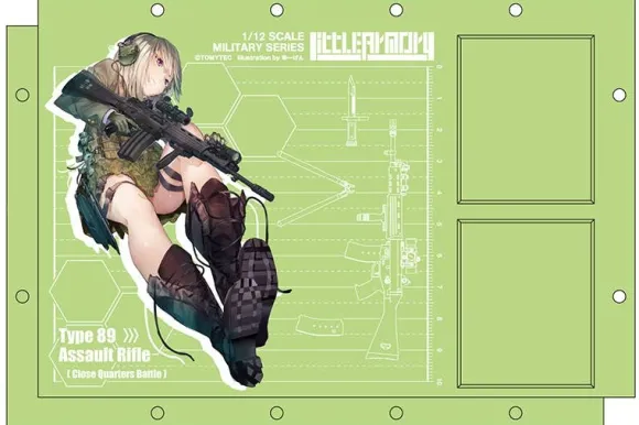 1/12 Little Armory (LS01) Type 89 Assault Rifle (CQB Ver.) Ena Toyosaki Mission Pack