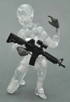 LittleArmory-OP5: figma Tactical Gloves (Mas Grey)