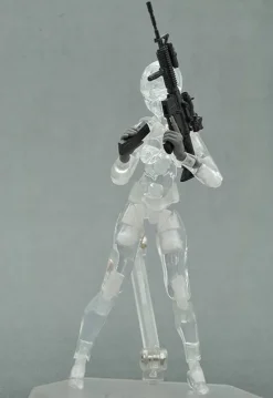 LittleArmory-OP5: figma Tactical Gloves (Mas Grey)
