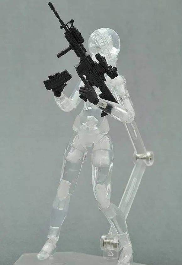LittleArmory-OP3: figma Tactical Gloves (Stealth Black) (Reissue)