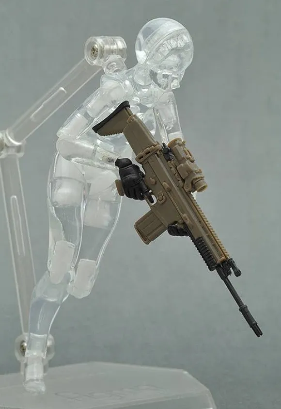 LittleArmory-OP3: figma Tactical Gloves (Stealth Black) (Reissue)