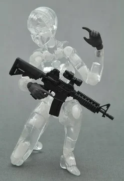 LittleArmory-OP3: figma Tactical Gloves (Stealth Black) (LittleArmory) (Reissue)