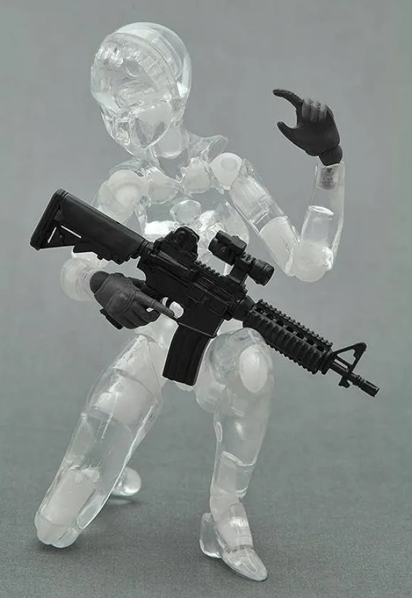 LittleArmory-OP3: figma Tactical Gloves (Stealth Black) (LittleArmory) (Reissue)