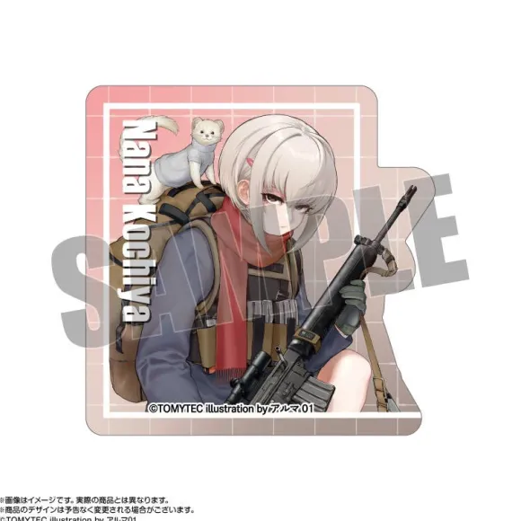 Little Armory: Pika Deco Colorful Sticker Nana Kochiya