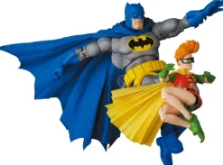 MAFEX Batman Blue Ver. & Robin (The Dark Knight Returns)