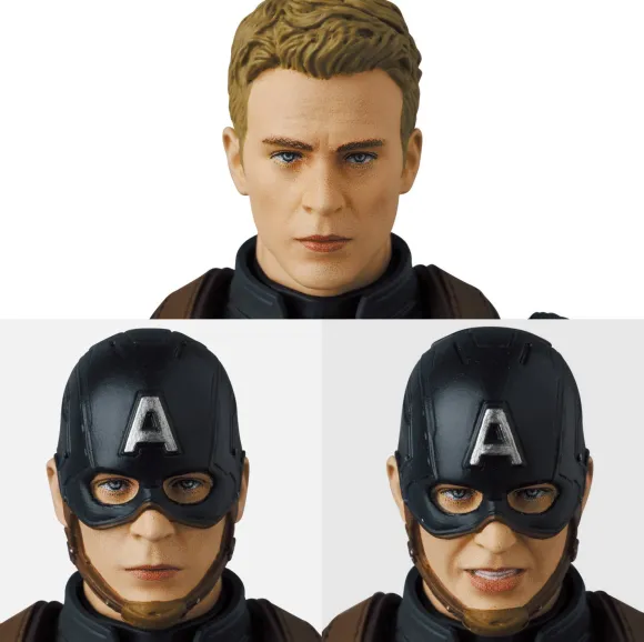 MAFEX Captain America (Stealth Suit)