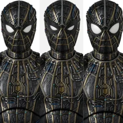MAFEX Spider-Man Black & Gold Suit (Spider-Man: No Way Home)