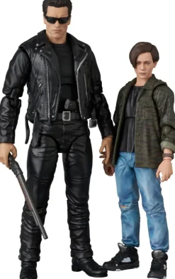 MAFEX T-800 (T2 Ver.) & John Connor
