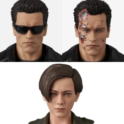 MAFEX T-800 (T2 Ver.) & John Connor