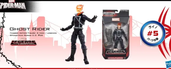 Marvel 6inch Legend Spider-Man Series 2.0 (Assort 8pcs Set)